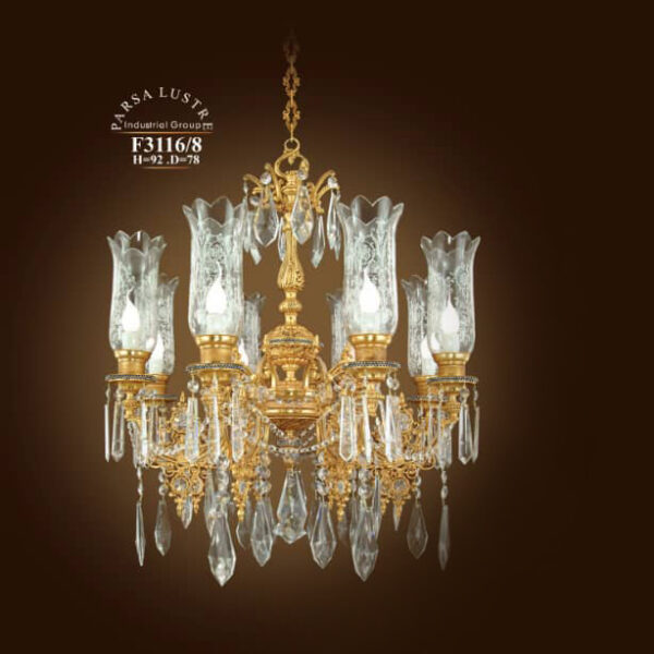لوستر کد : F3116/8